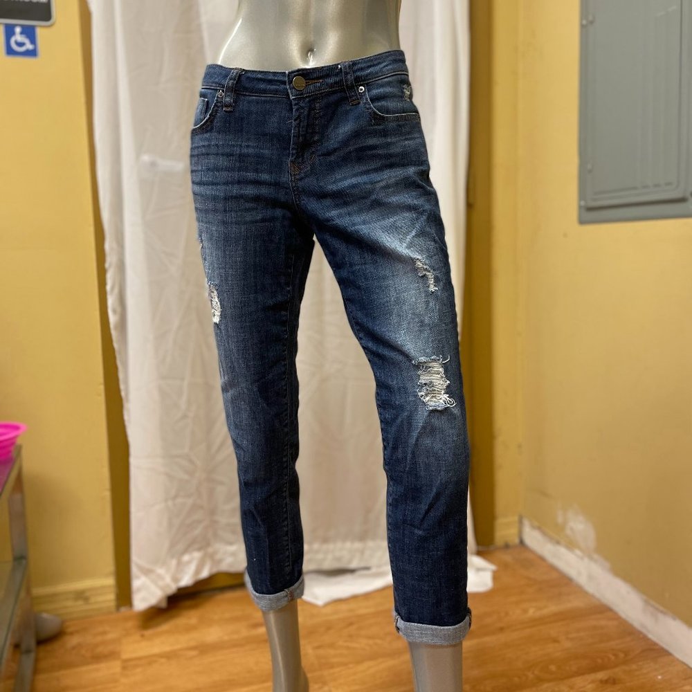 Dear John dark wash capris jeans sz 28